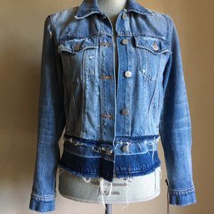 J Brand Women's Deena Denim Jacket w/ Released Hem in color Arcane Size S NWT